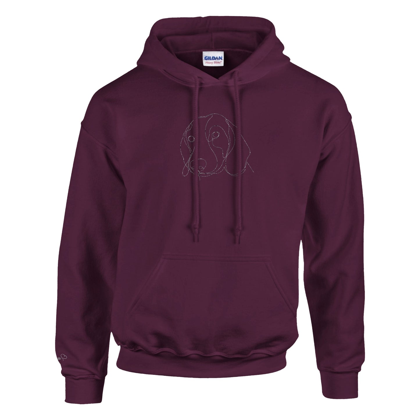 The perfect gift for pet lovers – custom embroidered hoodie