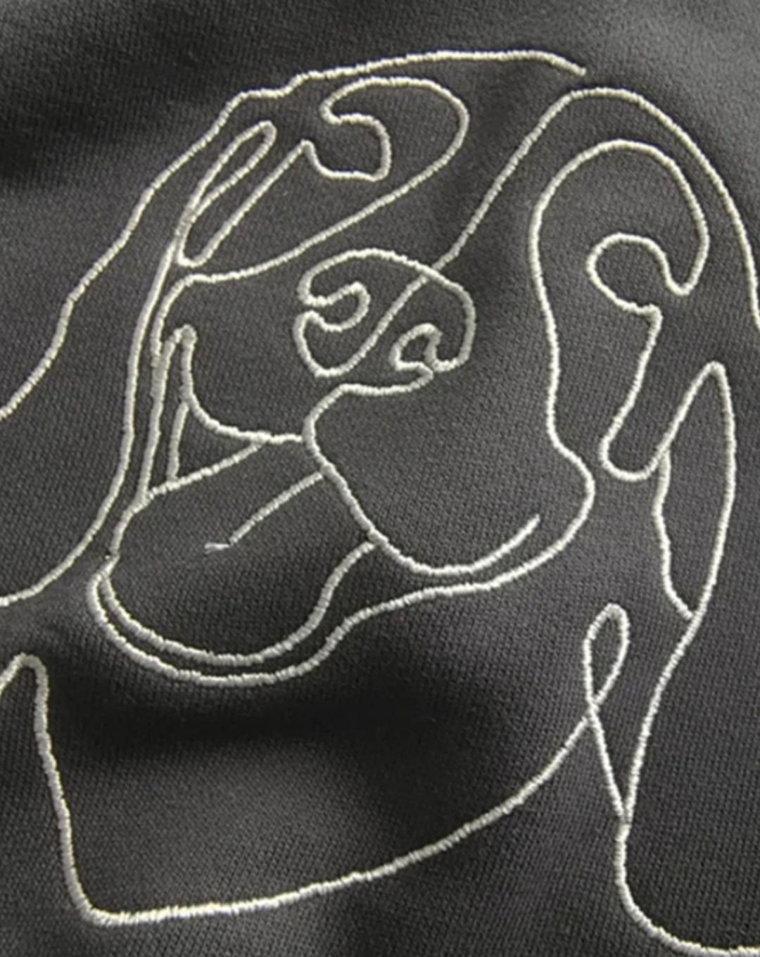 Cozy hoodie with custom pet embroidery – the love you can wear